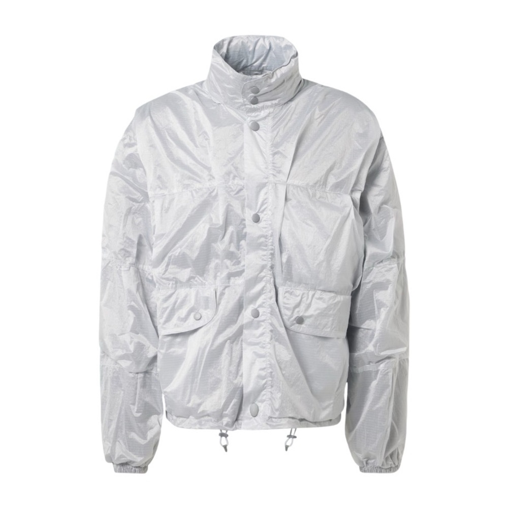 Our Legacy 2025SS Runway Exhale Puffa Parachute Jacket Silver